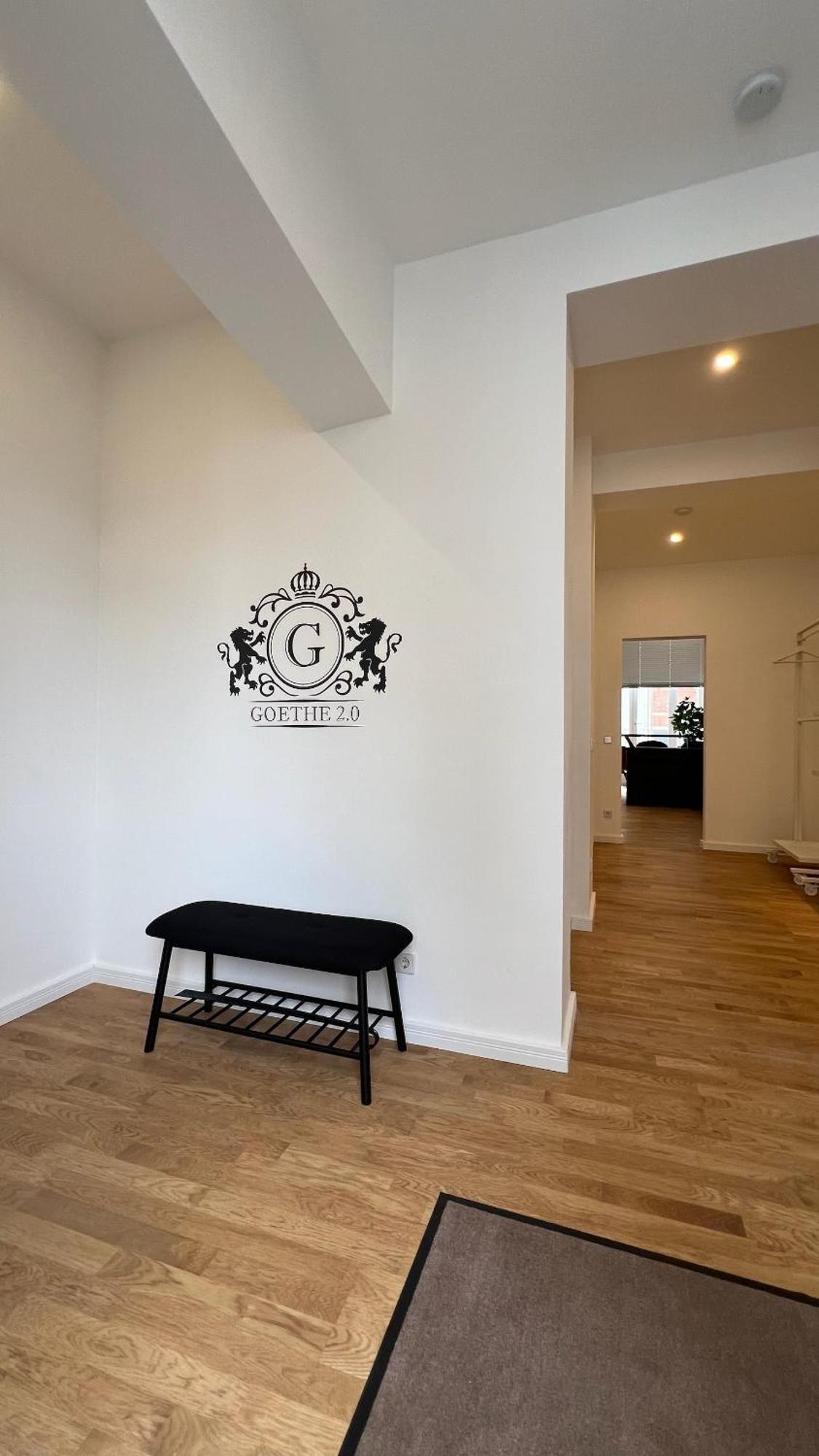 Neu! City-Loft-Apartment Im Goethe Palais I 5P I Lift I Parkplatz I Zentrum I Helios Aue  Luaran gambar